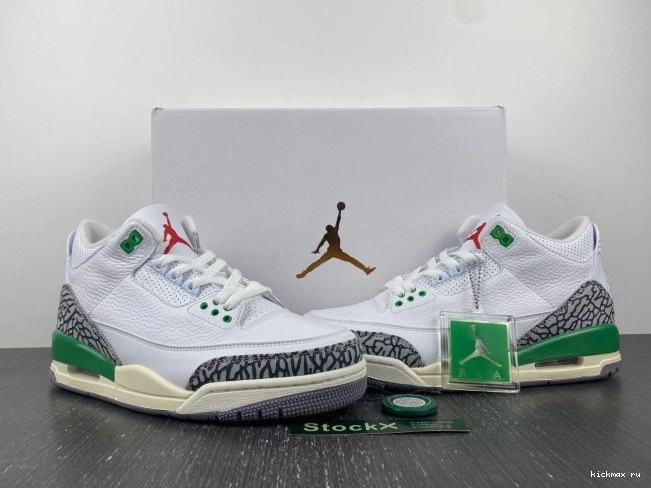 Rep 3 Lucky (W) CK9246-136 Jordan Green Retro 0630
